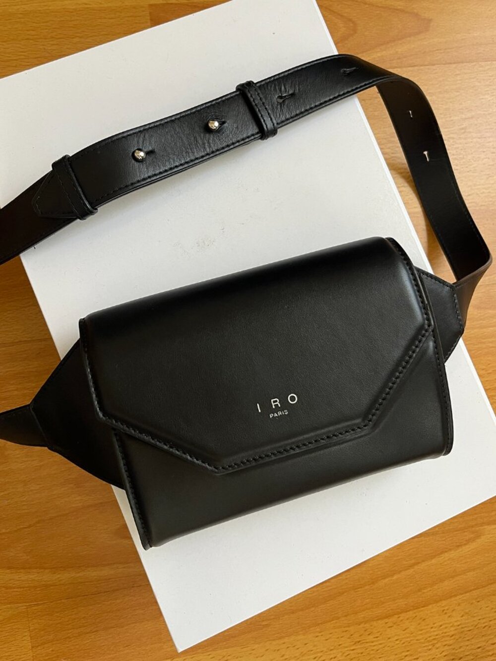 IRO PARIS Horu calfskin belt bag